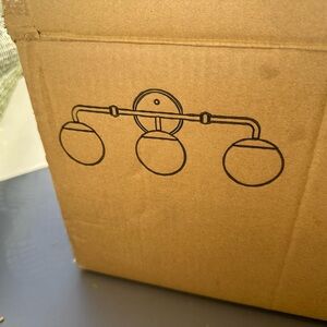 New/Open box Bathroom vanity light